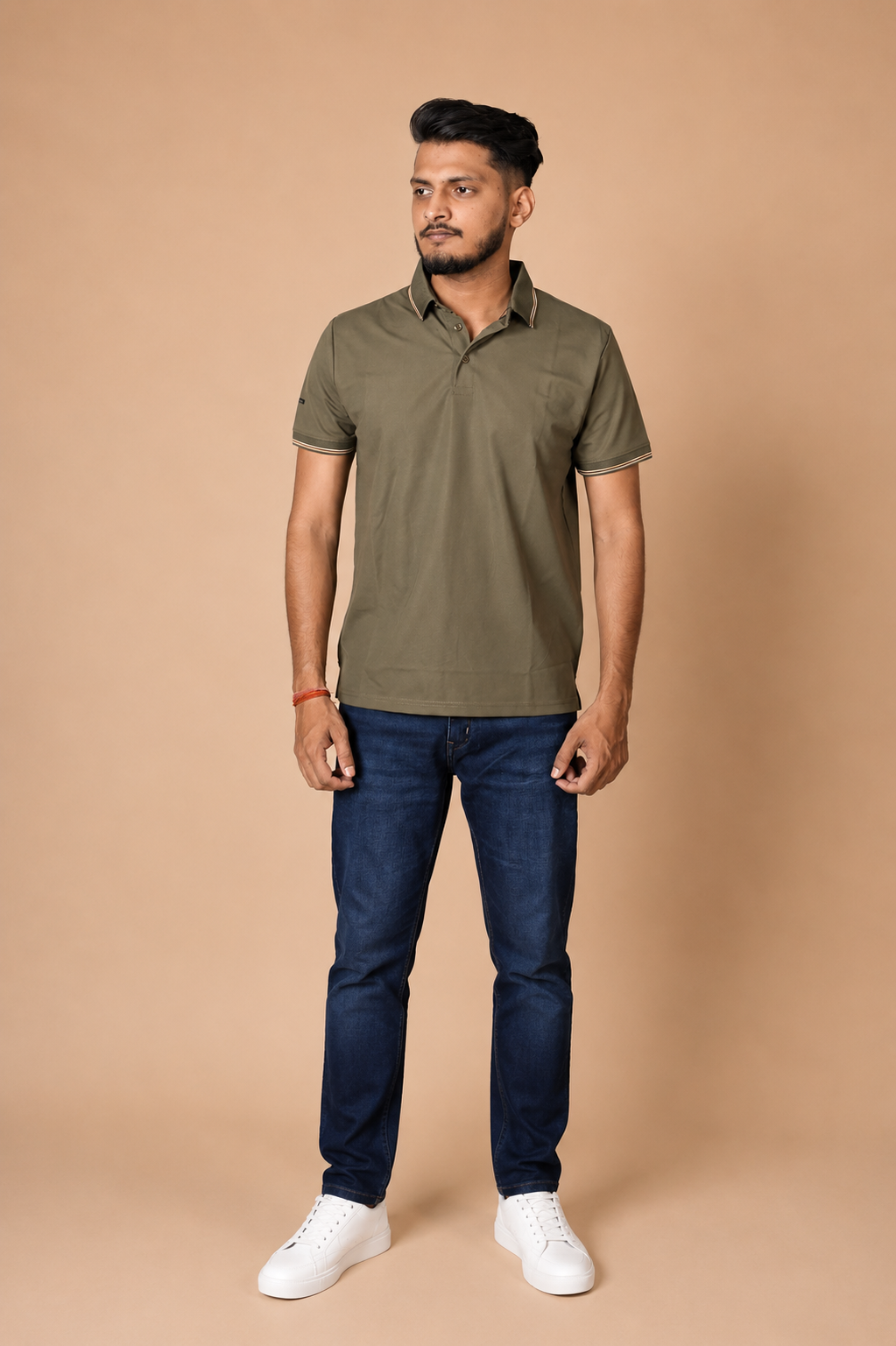 Algae Green Polo T-Shirt