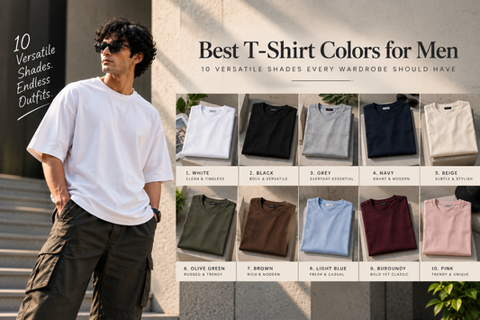 Best T-Shirt Colors for Men: 10 Versatile Shades Every Wardrobe Should Have