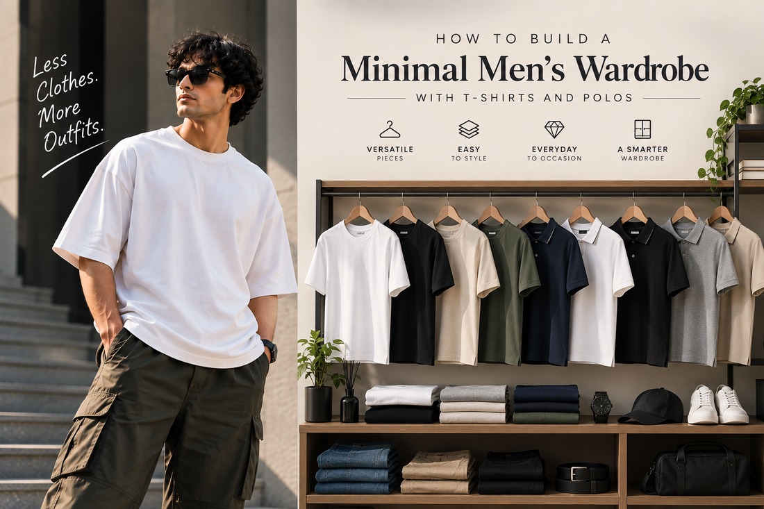 How to Build a Minimal Men's Wardrobe With T-Shirts and Polos