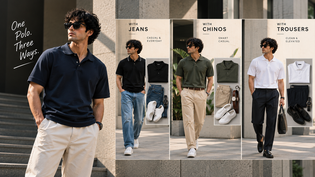 Polo T-Shirt Styling for Men: What to Wear With Jeans, Chinos and Trousers