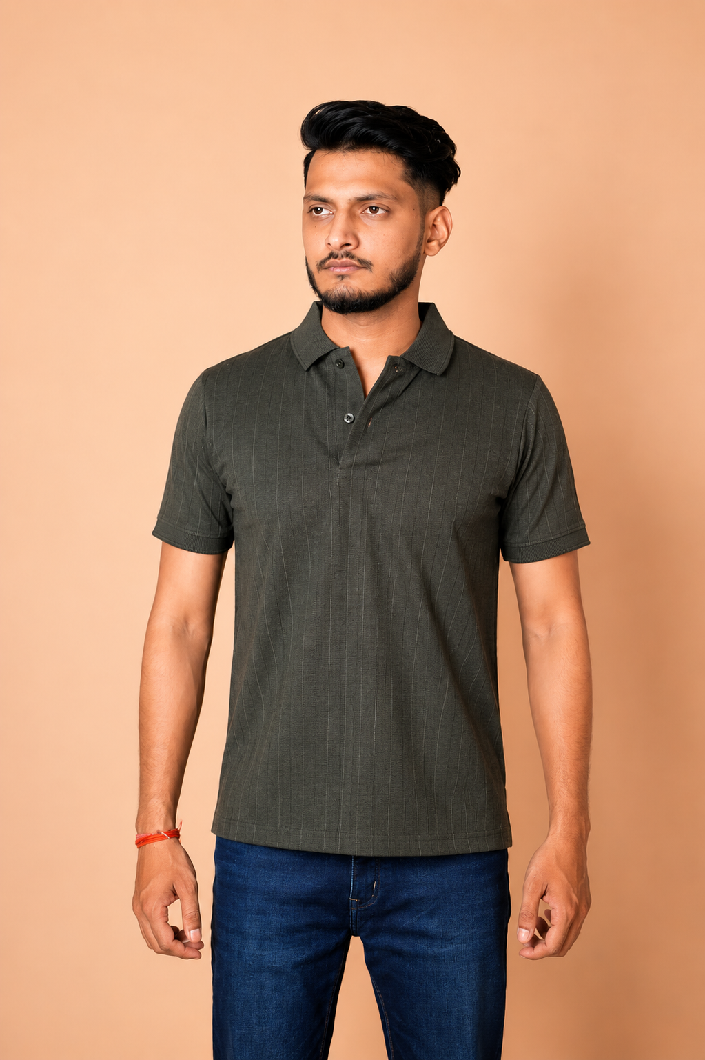 Bottle Green Polo T-Shirt