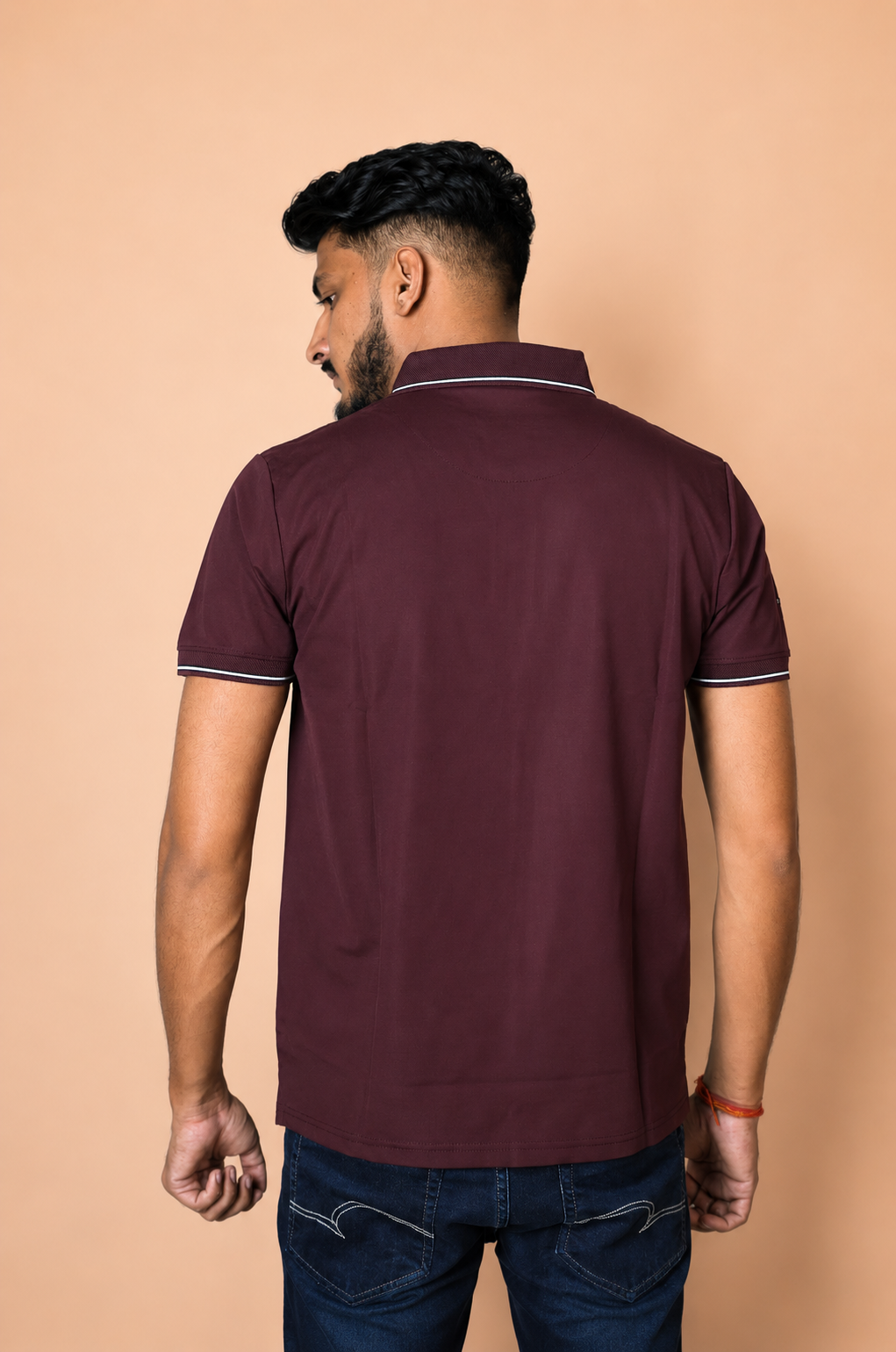 Maroon Polo T-Shirt