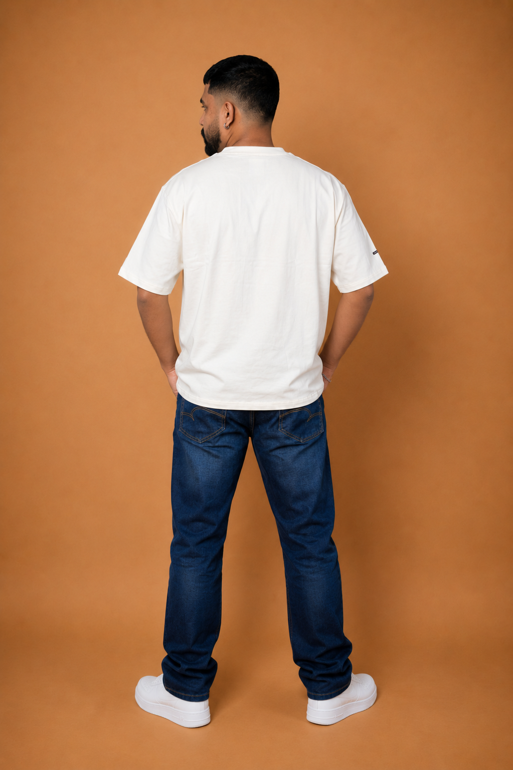 Off White T-Shirt 100% Cotton