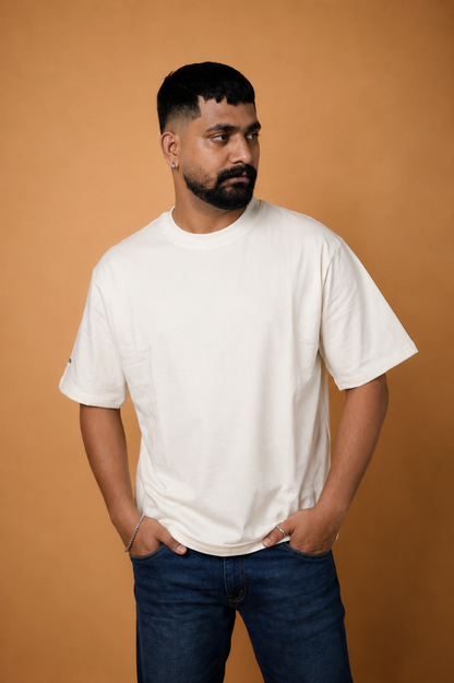 Off White T-Shirt 100% Cotton
