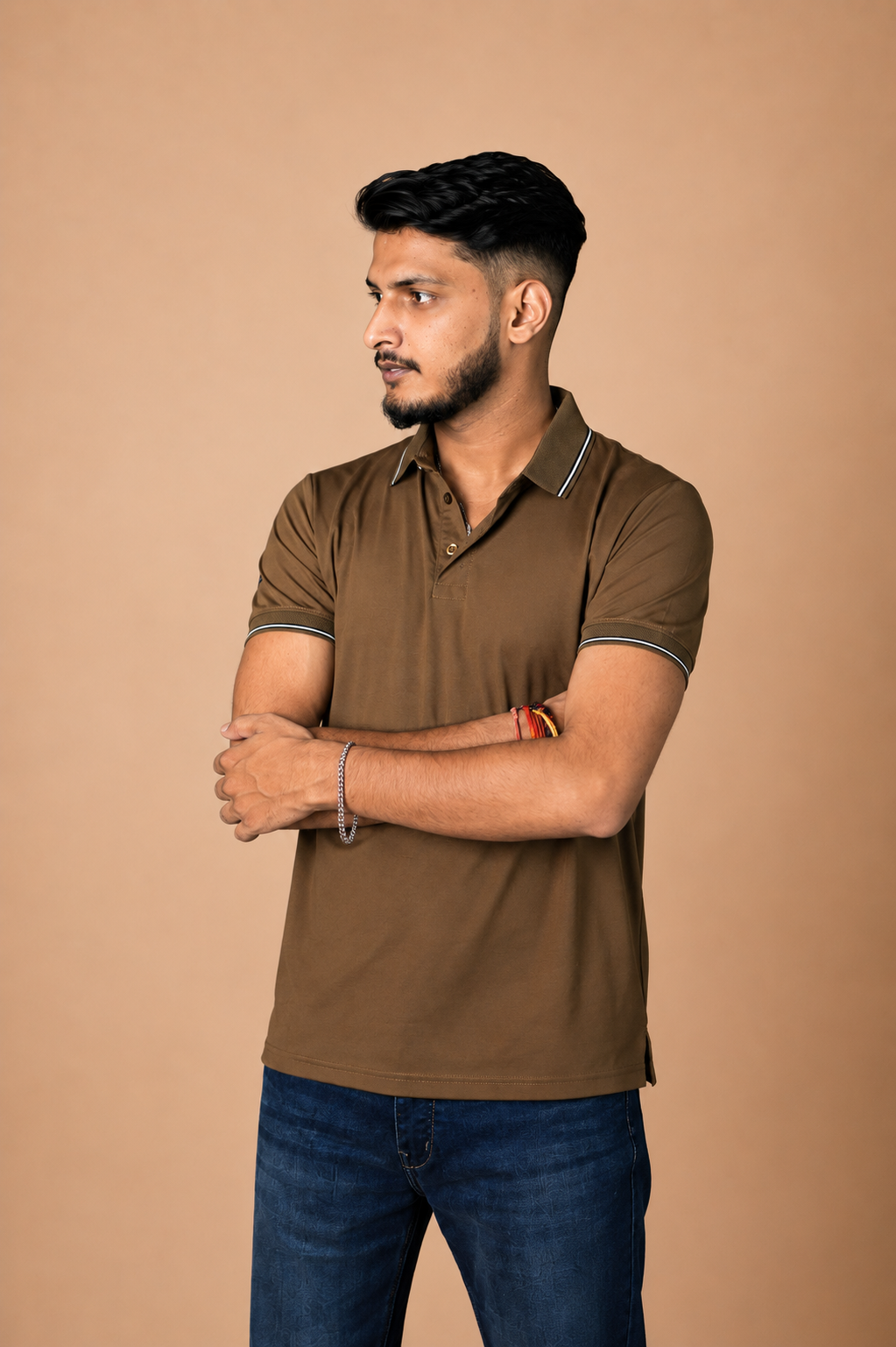 Light Chocolate Polo T-Shirt