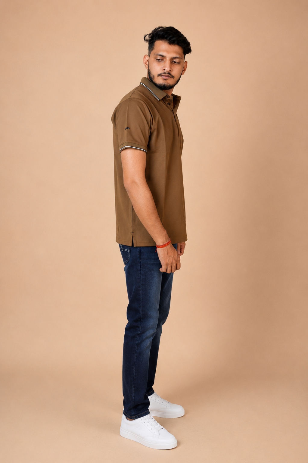 Brown Polo T-Shirt