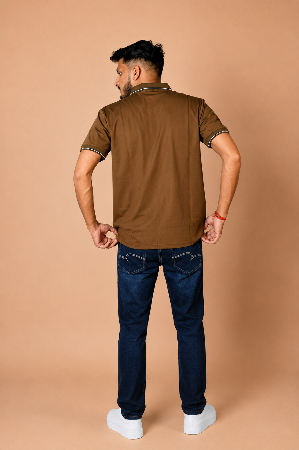 Brown Polo T-Shirt