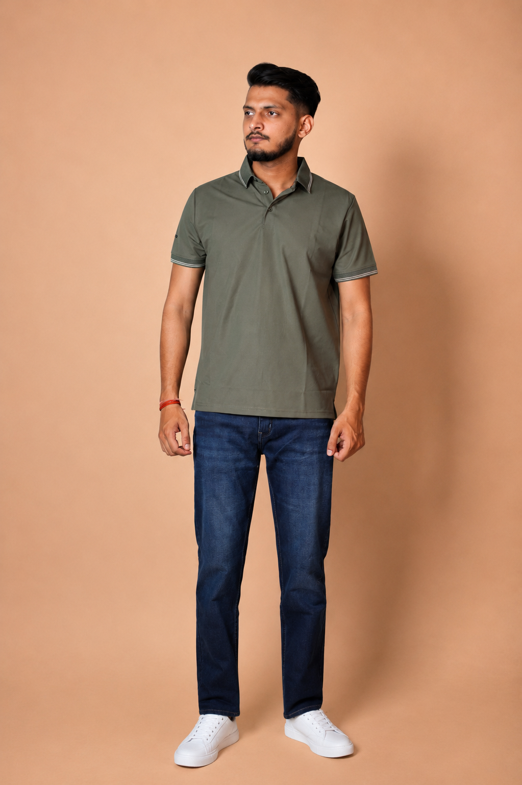 Algae Green Polo T-Shirt